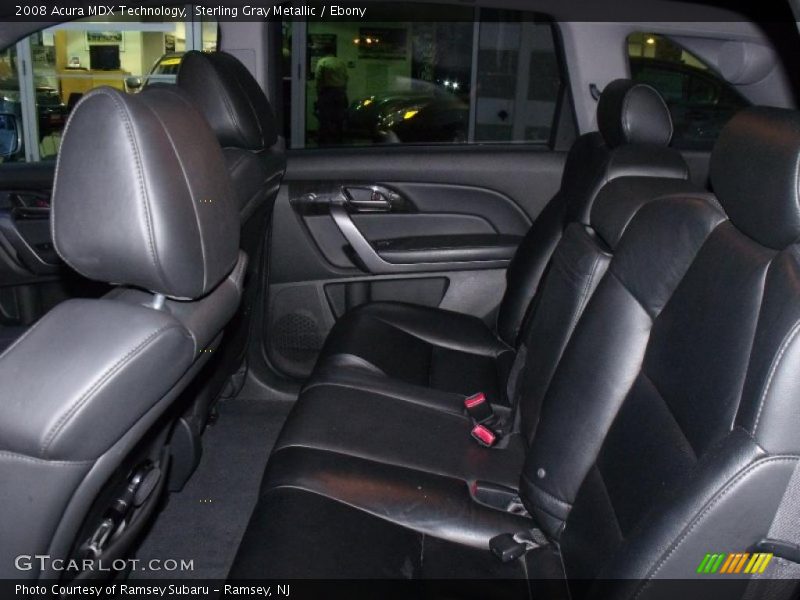 Sterling Gray Metallic / Ebony 2008 Acura MDX Technology