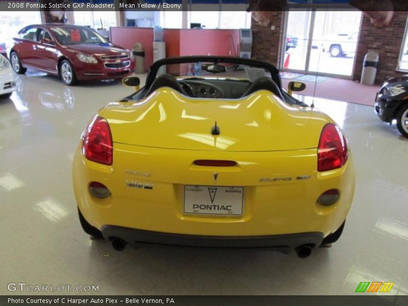 Mean Yellow / Ebony 2008 Pontiac Solstice GXP Roadster