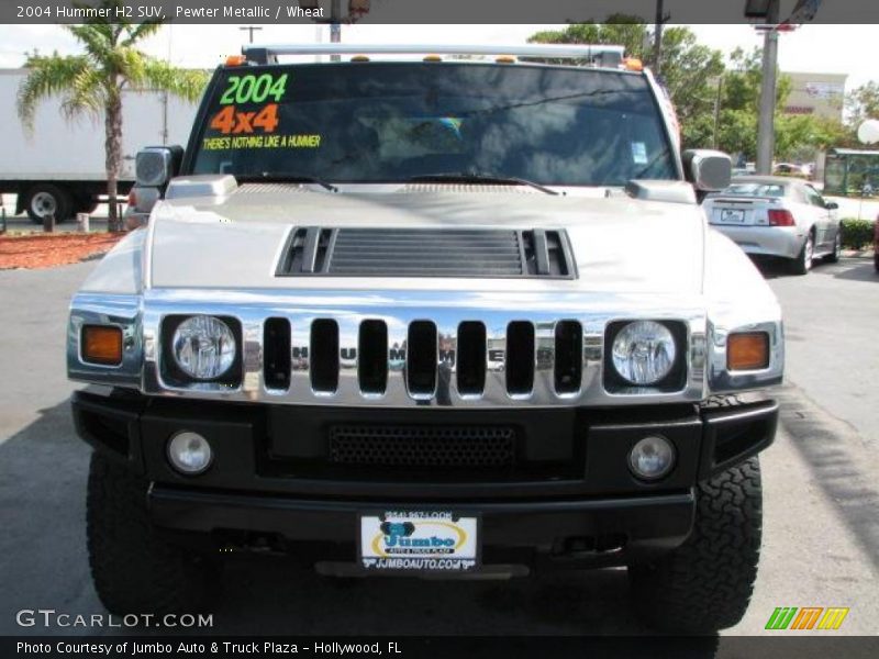 Pewter Metallic / Wheat 2004 Hummer H2 SUV