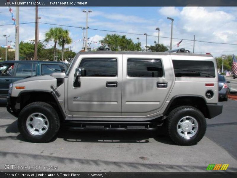 Pewter Metallic / Wheat 2004 Hummer H2 SUV