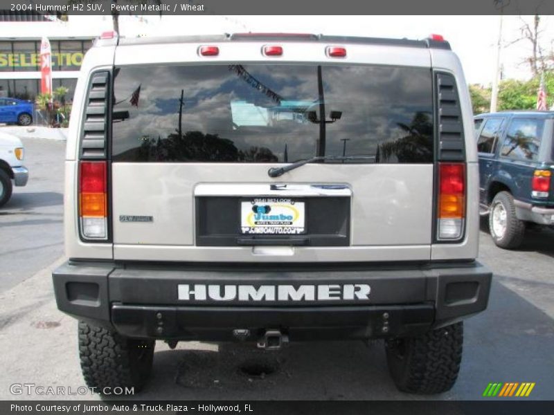 Pewter Metallic / Wheat 2004 Hummer H2 SUV