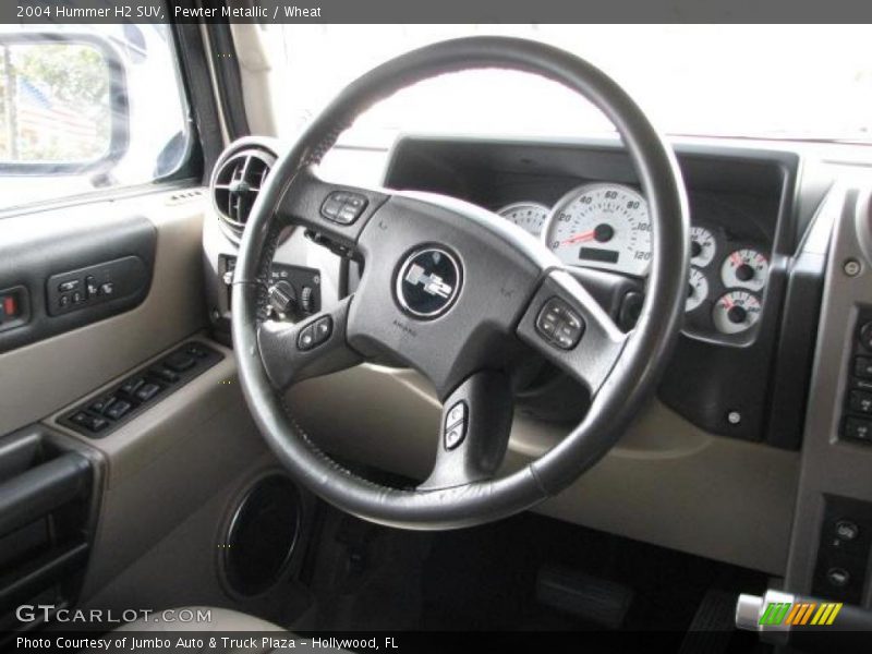 Pewter Metallic / Wheat 2004 Hummer H2 SUV