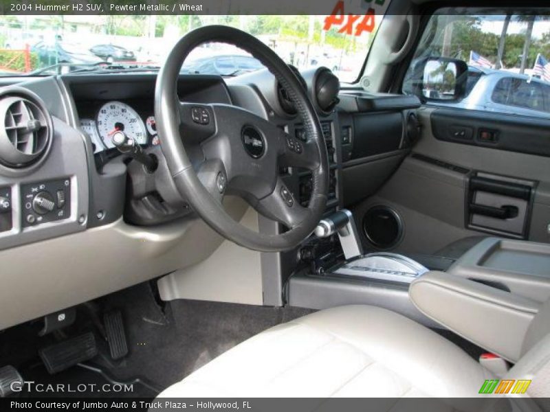 Pewter Metallic / Wheat 2004 Hummer H2 SUV