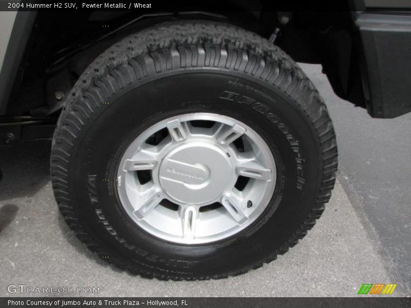 Pewter Metallic / Wheat 2004 Hummer H2 SUV