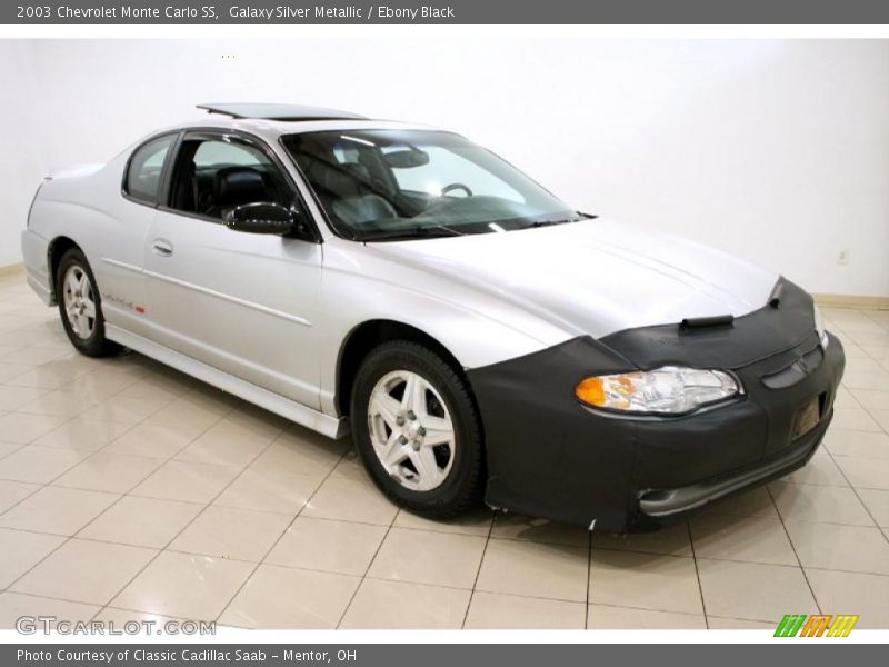 Galaxy Silver Metallic / Ebony Black 2003 Chevrolet Monte Carlo SS