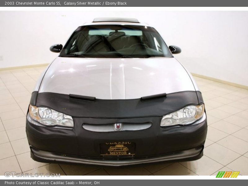 Galaxy Silver Metallic / Ebony Black 2003 Chevrolet Monte Carlo SS