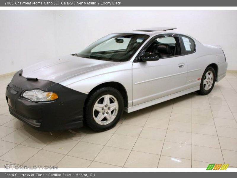 Galaxy Silver Metallic / Ebony Black 2003 Chevrolet Monte Carlo SS
