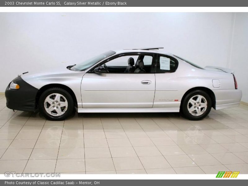 Galaxy Silver Metallic / Ebony Black 2003 Chevrolet Monte Carlo SS
