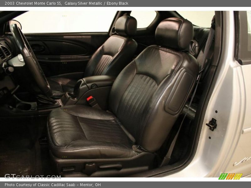 Galaxy Silver Metallic / Ebony Black 2003 Chevrolet Monte Carlo SS