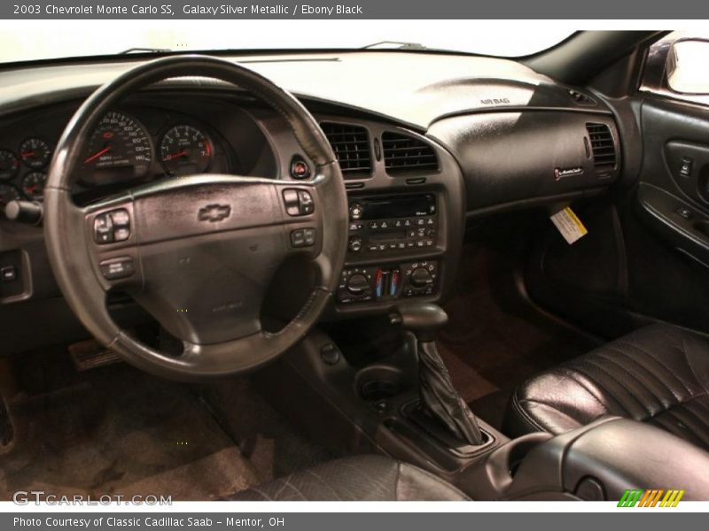 Galaxy Silver Metallic / Ebony Black 2003 Chevrolet Monte Carlo SS