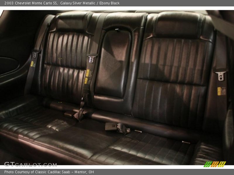 Galaxy Silver Metallic / Ebony Black 2003 Chevrolet Monte Carlo SS