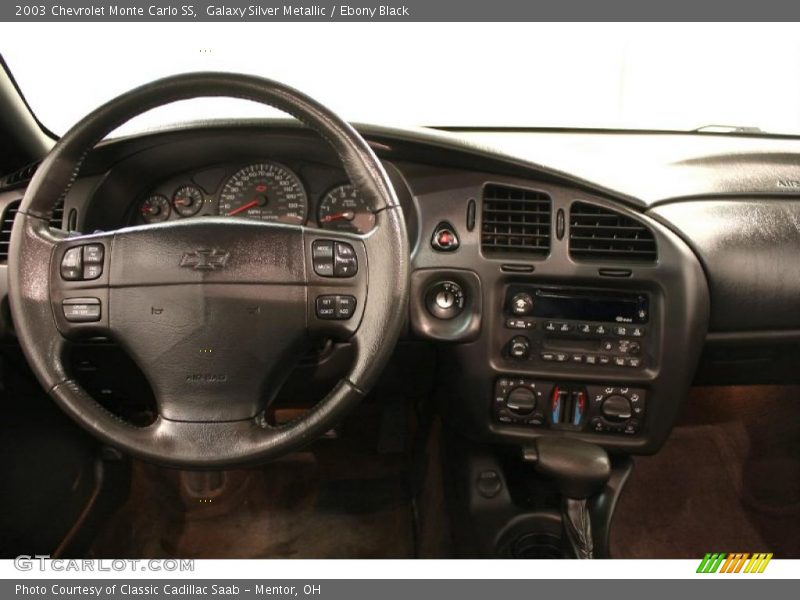 Galaxy Silver Metallic / Ebony Black 2003 Chevrolet Monte Carlo SS
