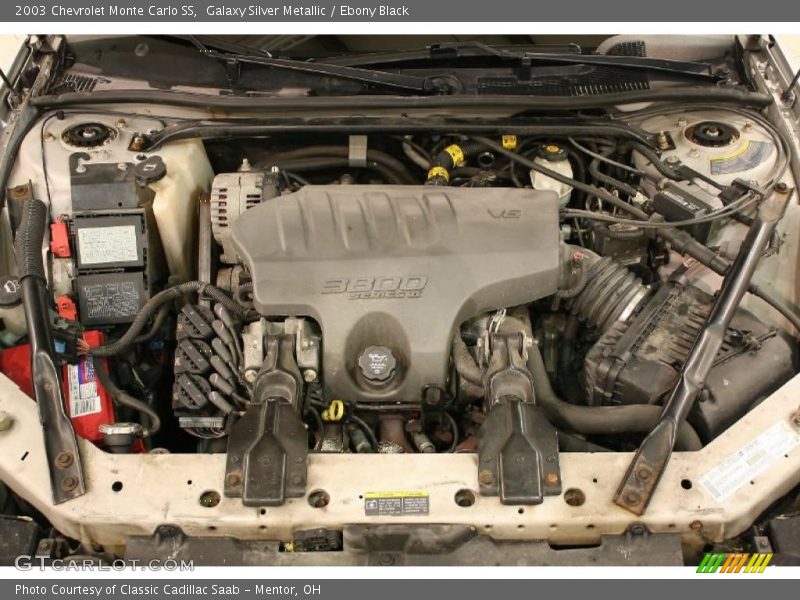 Galaxy Silver Metallic / Ebony Black 2003 Chevrolet Monte Carlo SS