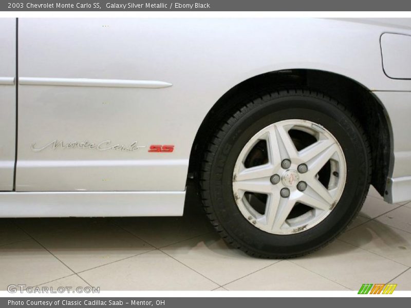 Galaxy Silver Metallic / Ebony Black 2003 Chevrolet Monte Carlo SS