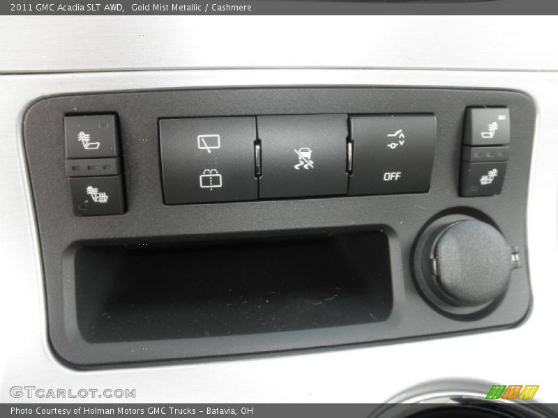 Gold Mist Metallic / Cashmere 2011 GMC Acadia SLT AWD
