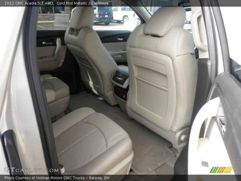 Gold Mist Metallic / Cashmere 2011 GMC Acadia SLT AWD