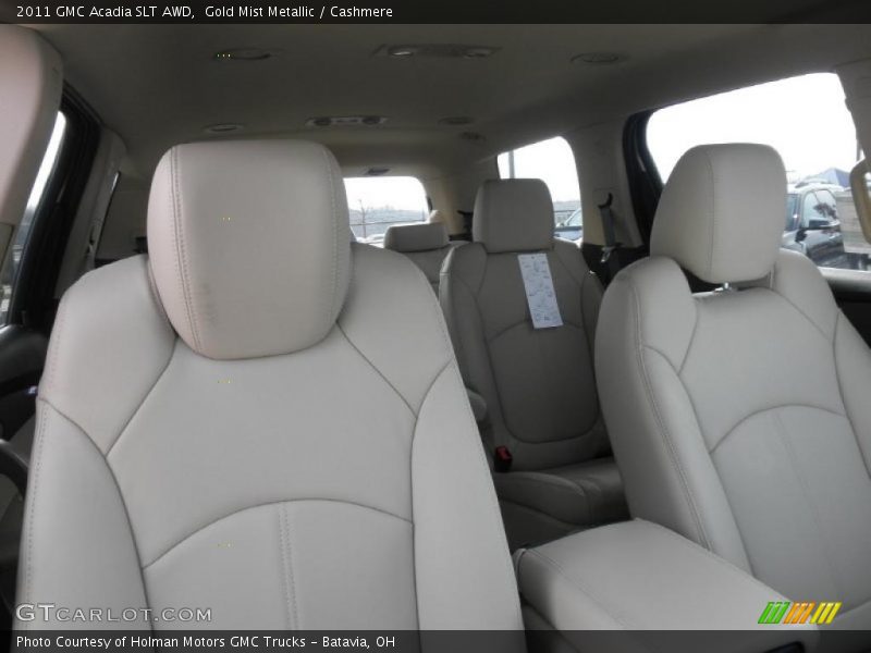 Gold Mist Metallic / Cashmere 2011 GMC Acadia SLT AWD