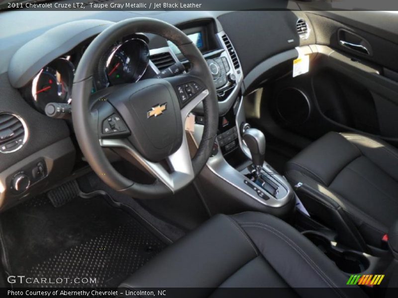 Taupe Gray Metallic / Jet Black Leather 2011 Chevrolet Cruze LTZ