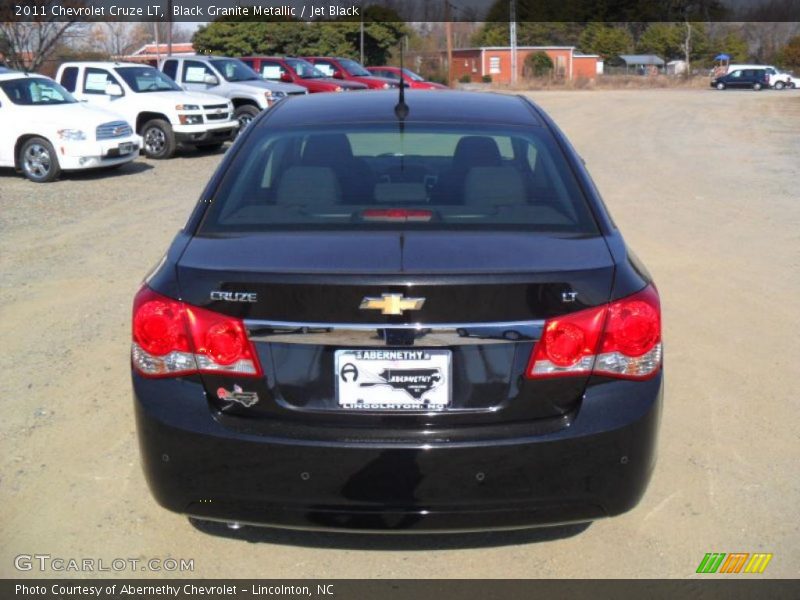 Black Granite Metallic / Jet Black 2011 Chevrolet Cruze LT