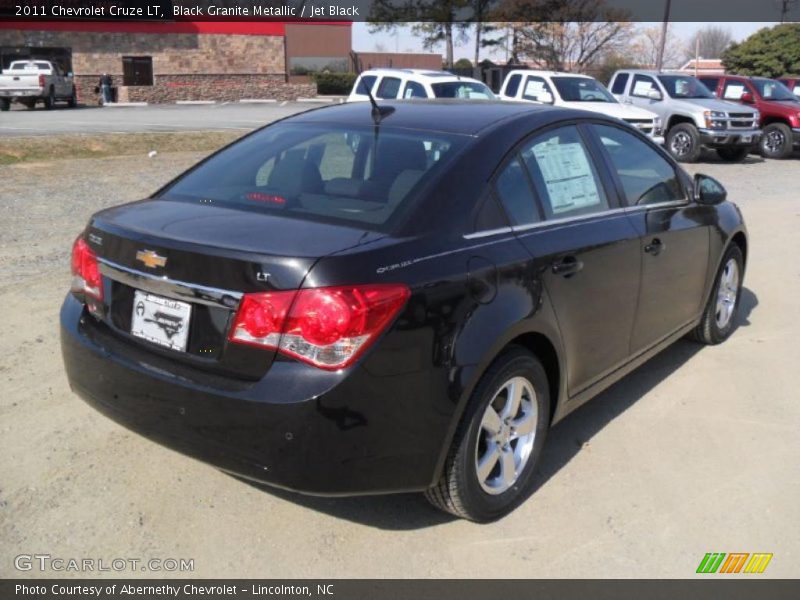 Black Granite Metallic / Jet Black 2011 Chevrolet Cruze LT