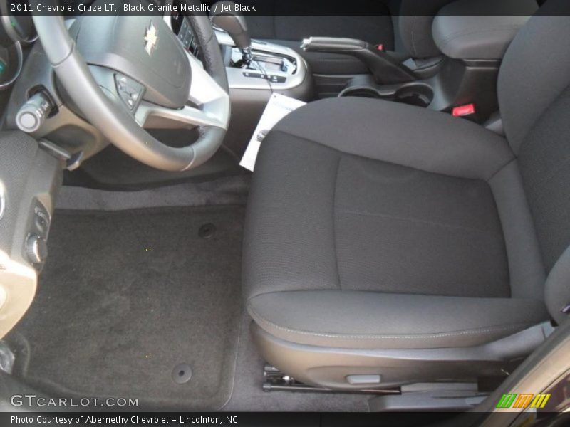 Black Granite Metallic / Jet Black 2011 Chevrolet Cruze LT