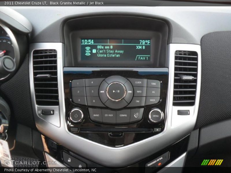 Black Granite Metallic / Jet Black 2011 Chevrolet Cruze LT