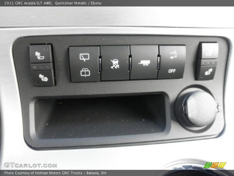 Quicksilver Metallic / Ebony 2011 GMC Acadia SLT AWD
