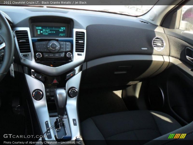 Black Granite Metallic / Jet Black 2011 Chevrolet Cruze LT