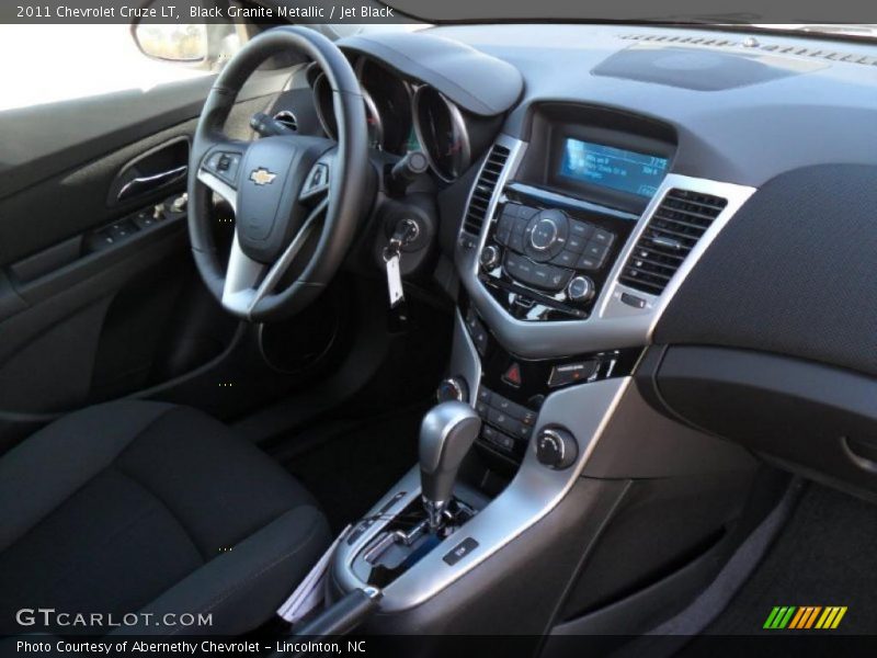 Black Granite Metallic / Jet Black 2011 Chevrolet Cruze LT