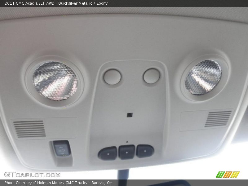 Quicksilver Metallic / Ebony 2011 GMC Acadia SLT AWD