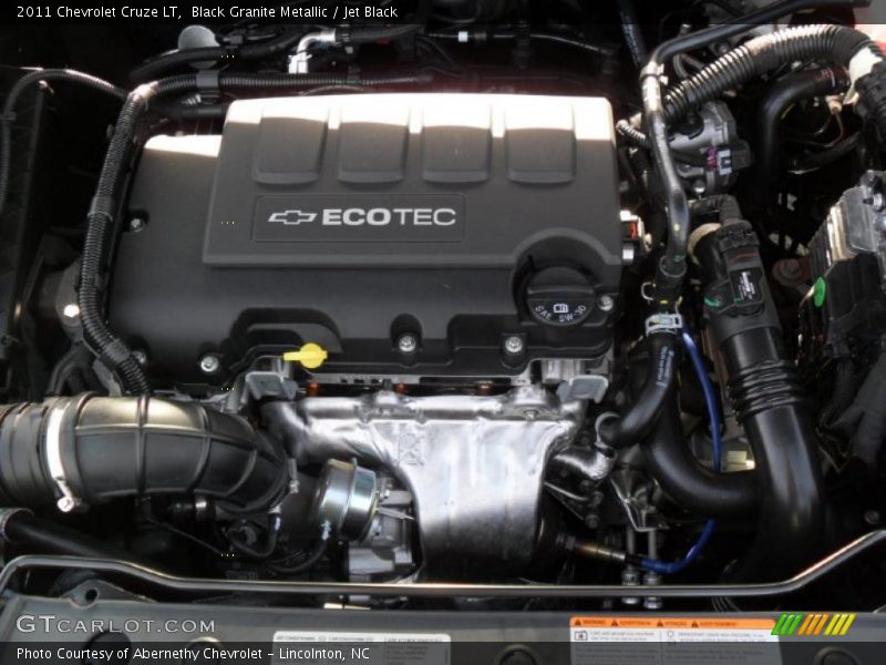 Black Granite Metallic / Jet Black 2011 Chevrolet Cruze LT