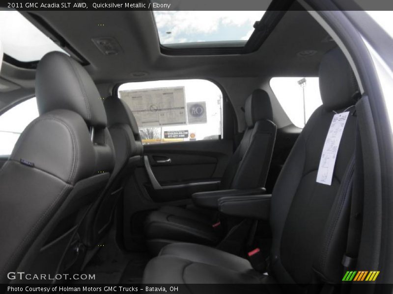 Quicksilver Metallic / Ebony 2011 GMC Acadia SLT AWD