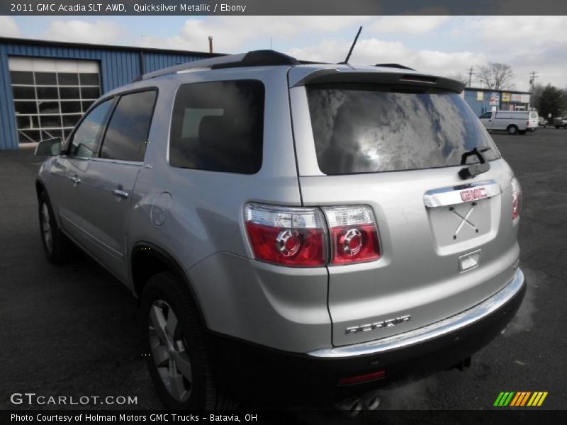 Quicksilver Metallic / Ebony 2011 GMC Acadia SLT AWD