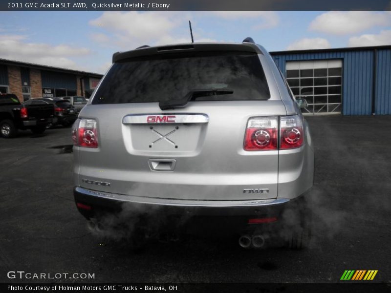Quicksilver Metallic / Ebony 2011 GMC Acadia SLT AWD