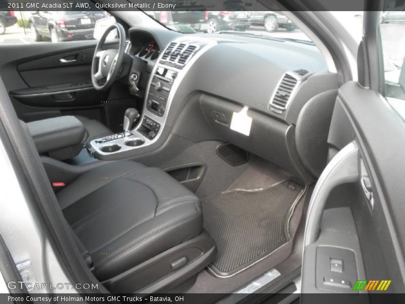 Quicksilver Metallic / Ebony 2011 GMC Acadia SLT AWD