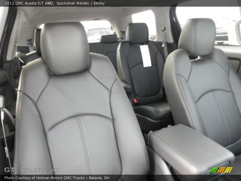 Quicksilver Metallic / Ebony 2011 GMC Acadia SLT AWD