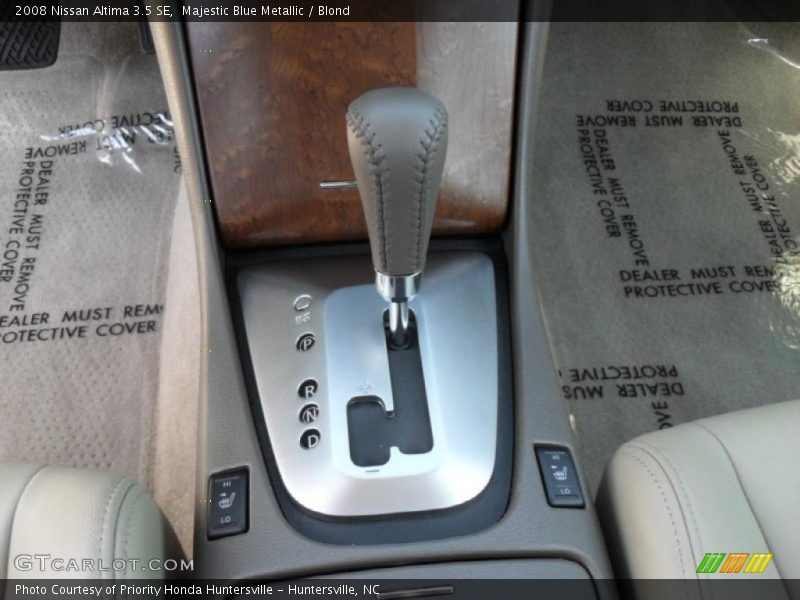 Majestic Blue Metallic / Blond 2008 Nissan Altima 3.5 SE