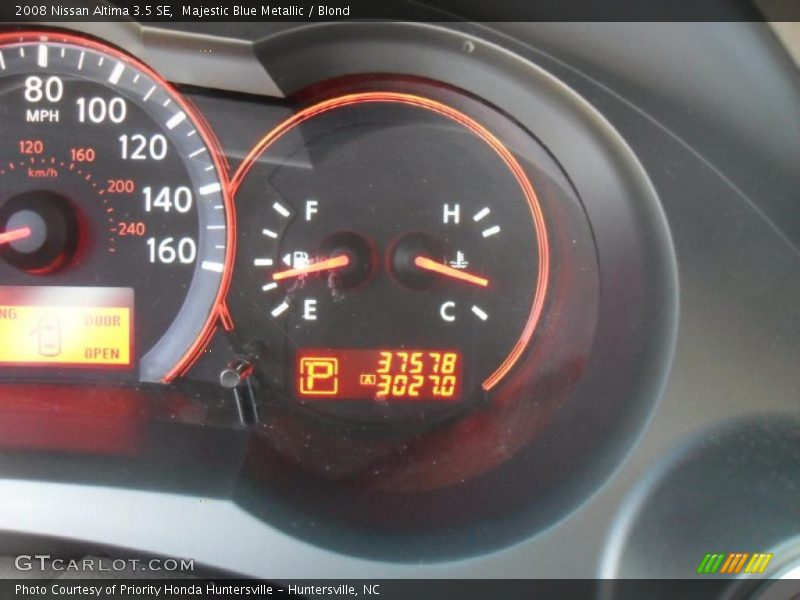 Majestic Blue Metallic / Blond 2008 Nissan Altima 3.5 SE