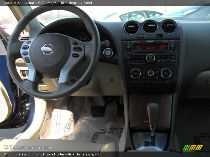 Majestic Blue Metallic / Blond 2008 Nissan Altima 3.5 SE