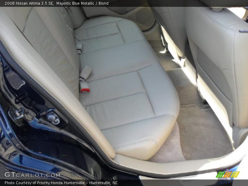 Majestic Blue Metallic / Blond 2008 Nissan Altima 3.5 SE