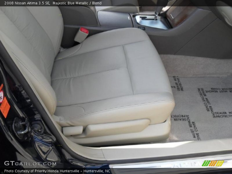 Majestic Blue Metallic / Blond 2008 Nissan Altima 3.5 SE