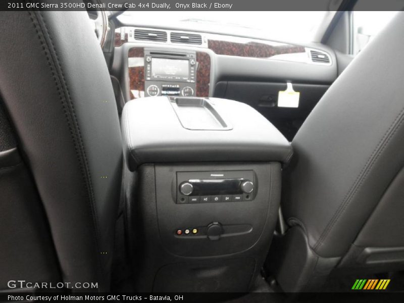Onyx Black / Ebony 2011 GMC Sierra 3500HD Denali Crew Cab 4x4 Dually