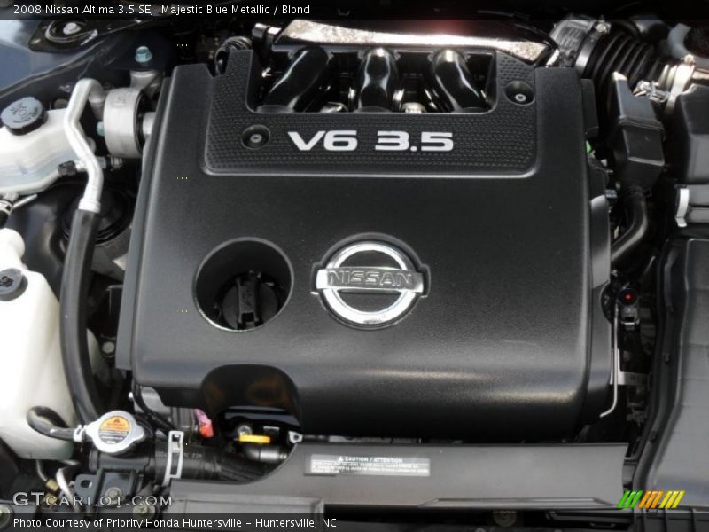 Majestic Blue Metallic / Blond 2008 Nissan Altima 3.5 SE