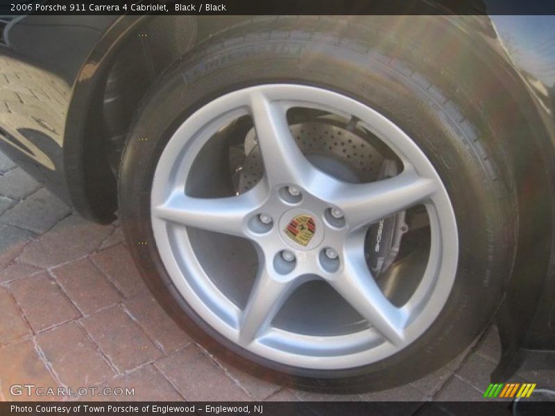 Black / Black 2006 Porsche 911 Carrera 4 Cabriolet