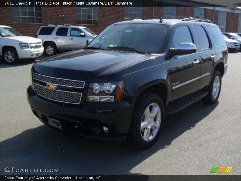 Black / Light Cashmere/Dark Cashmere 2011 Chevrolet Tahoe LTZ 4x4