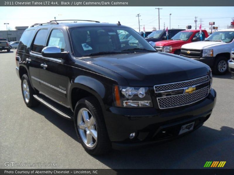 Black / Light Cashmere/Dark Cashmere 2011 Chevrolet Tahoe LTZ 4x4