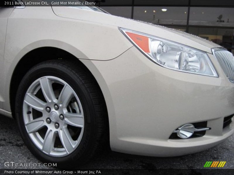 Gold Mist Metallic / Ebony 2011 Buick LaCrosse CXL