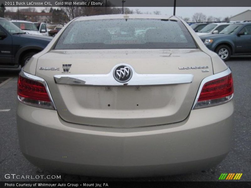 Gold Mist Metallic / Ebony 2011 Buick LaCrosse CXL