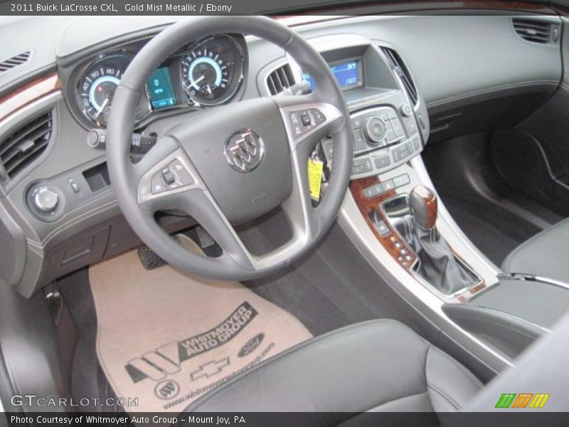 Gold Mist Metallic / Ebony 2011 Buick LaCrosse CXL