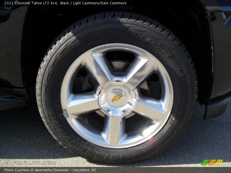 Black / Light Cashmere/Dark Cashmere 2011 Chevrolet Tahoe LTZ 4x4